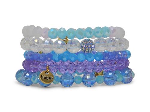 ERIMISH BEDAZZLED STACK BRACELET SET Johnnie Dove Boutique