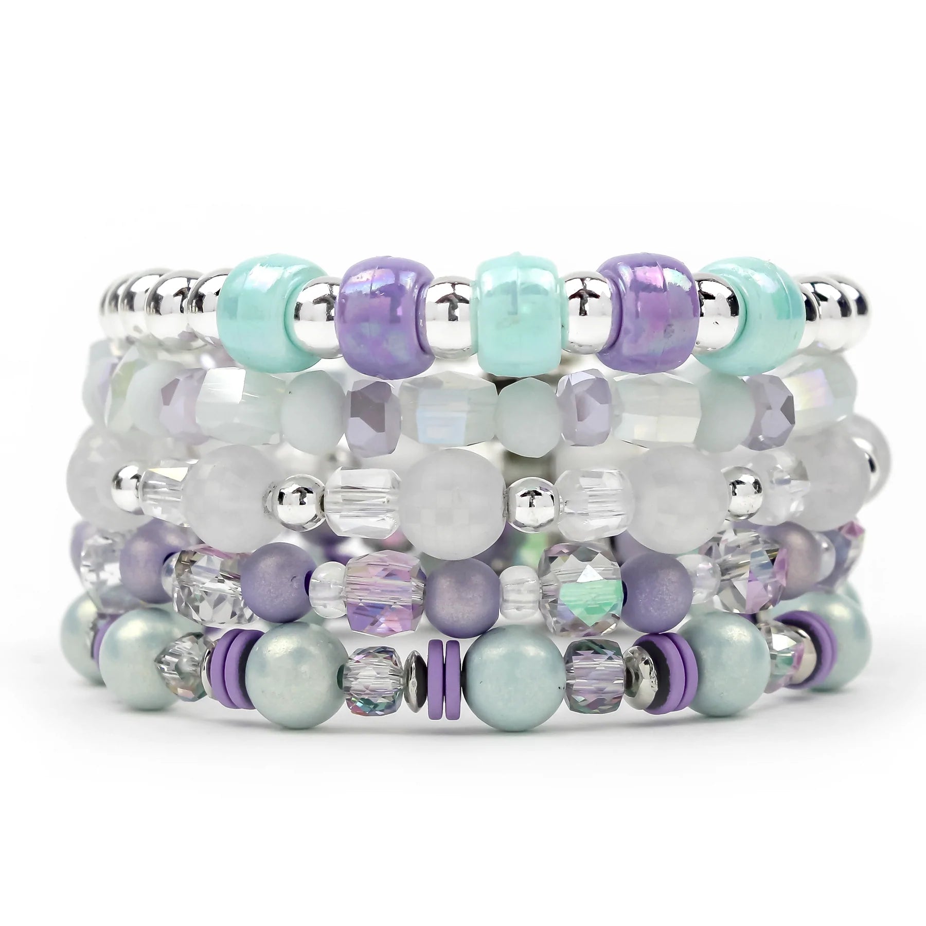 ERIMISH - EXTENDED CORA 5 BRACELET STACK  Johnnie Dove Boutique