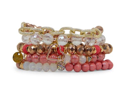 ERIMISH LOVE STRUCK STACK BRACELET SET Johnnie Dove Boutique