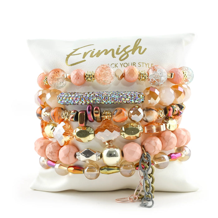 ERIMISH -  APRICOT BOXED STACK BRACELET SET