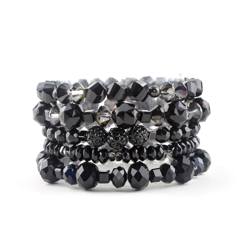 ERIMISH  -  BLACKOUT EXTENDED 5 BRACELET STACK