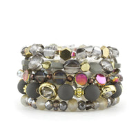 ERIMISH  -   CASHMERE  5 BRACELET STACK