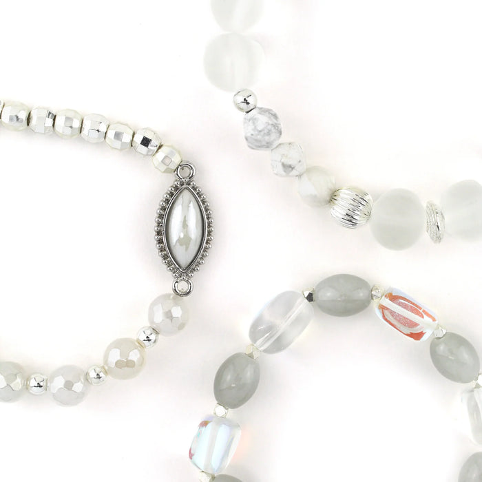 ERIMISH  -   FALLING LEAVES STARTER STACK SILVER
