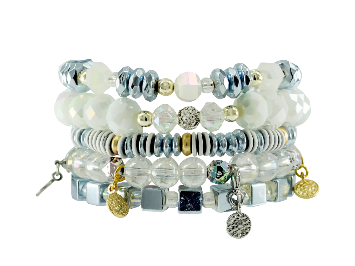 ERIMISH  -  EXTENDED GLACIER 5 BRACELET STACK