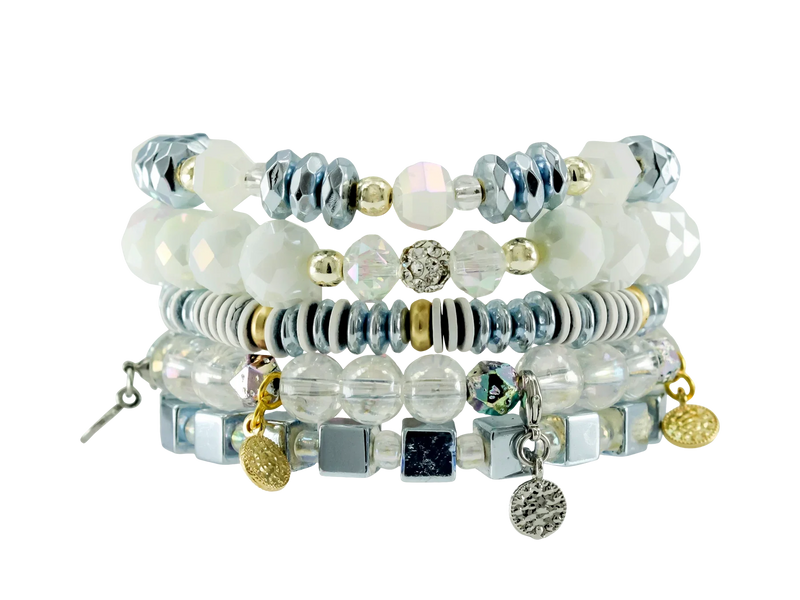 ERIMISH  -  EXTENDED GLACIER 5 BRACELET STACK