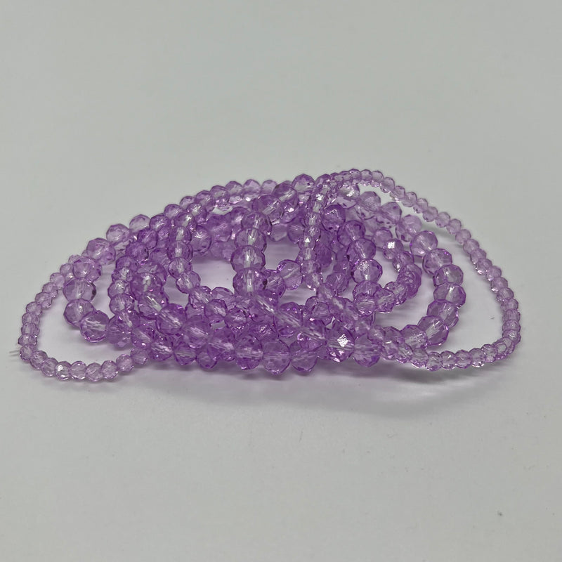 Zenana 8 Bracelet Stack - Lavender