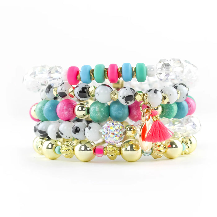 ERIMISH  -  WALK OF FAME 5 BRACELET STACK