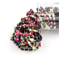 ERIMISH  -  METALLIC EXTENDED 5 BRACELET STACK