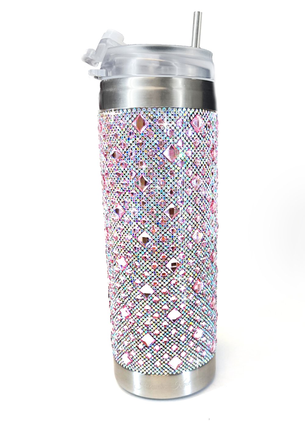 BUBBLES & BLING TUMBLER - PINK DIAMOND