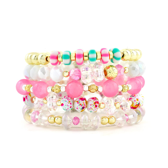 ERIMISH  -   POPTART EXTENDED 5 BRACELET STACK