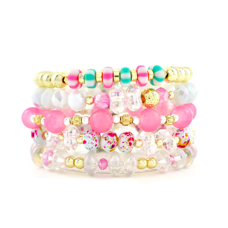 ERIMISH  -   POPTART EXTENDED 5 BRACELET STACK