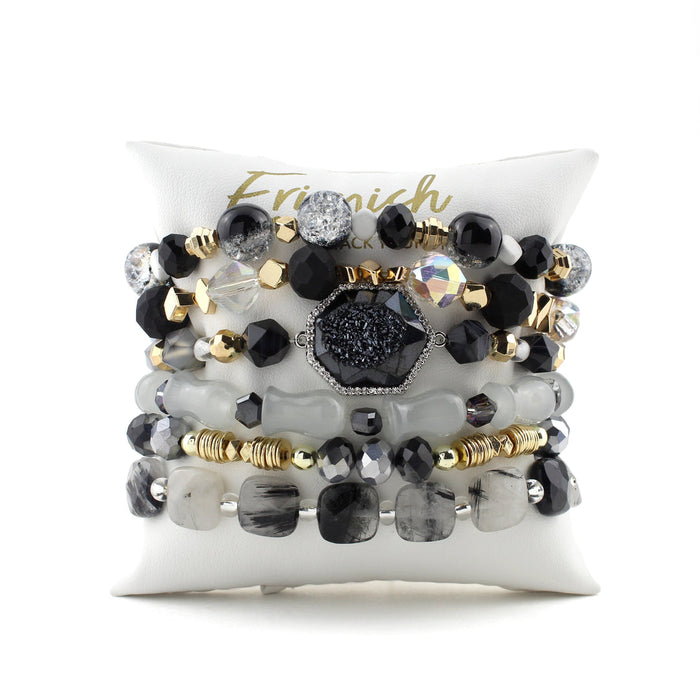 ERIMISH -   RAVEN BOXED STACK BRACELET SET
