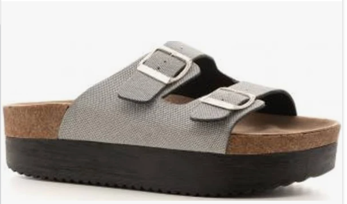 CORKYS TABLOID SILVER SANDALS
