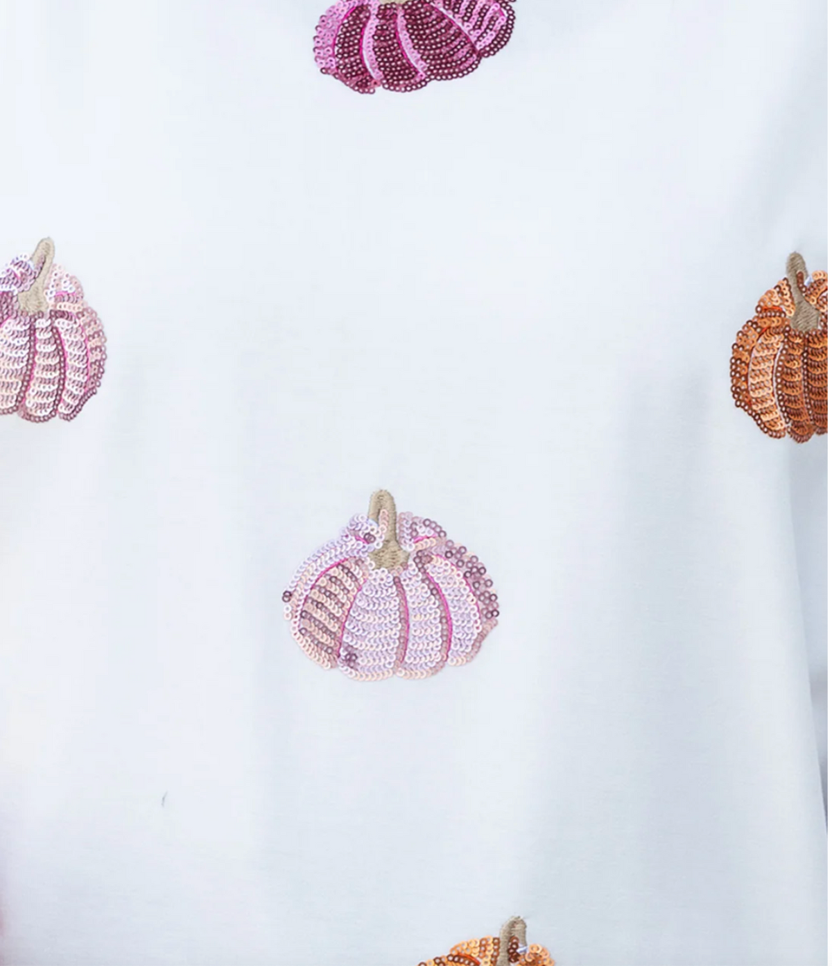 MARY SQUARE KATIE PUMPKIN SWEATSHIRT