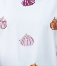 MARY SQUARE KATIE PUMPKIN SWEATSHIRT