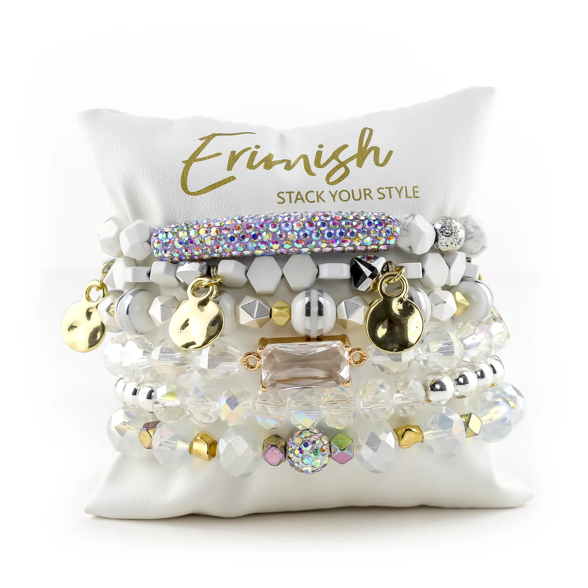 ERIMISH -  SILK  BOXED STACK BRACELET SET