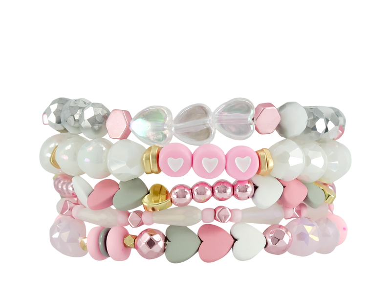 ERIMISH  - EXTENDED SWEETHEART 5 BRACELET STACK