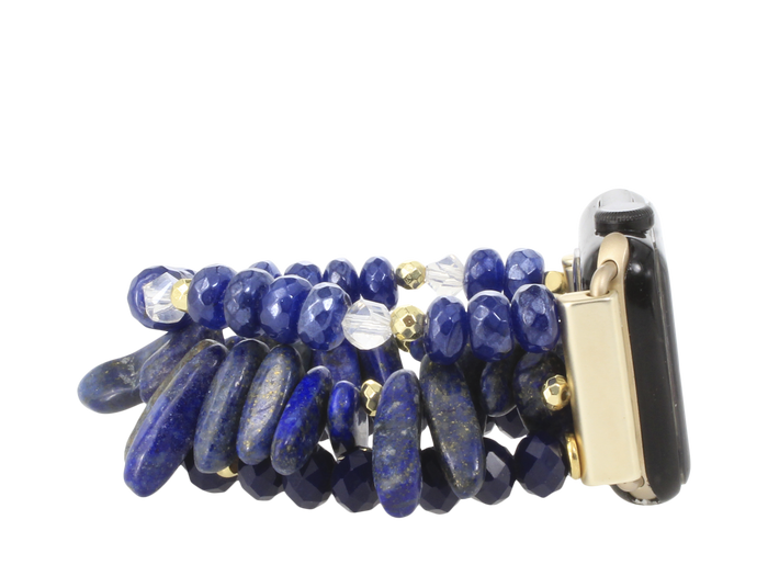 ERIMISH - CELEBRATION COLLECTION APPLE WATCH BAND - NAVY 13 CM