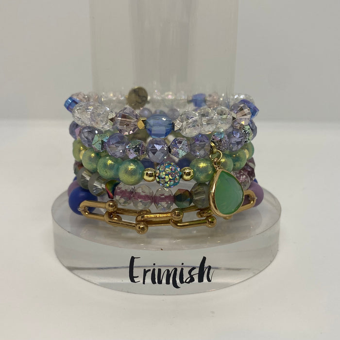 ERIMISH   -  BLOSSOM STACK BRACELET SET