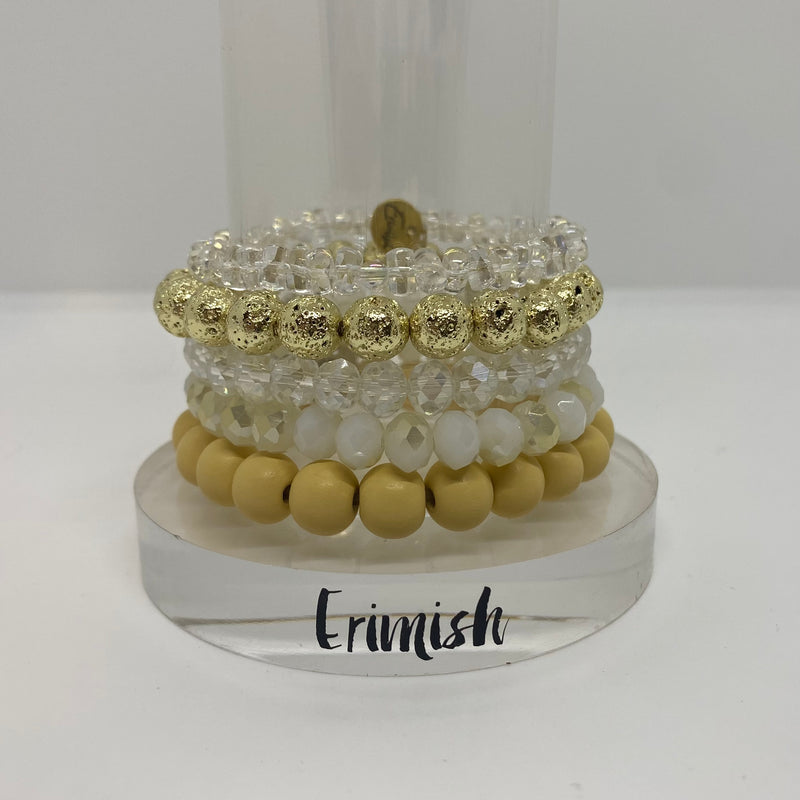 ERIMISH   - BUTTERCUP STACK BRACELET SET