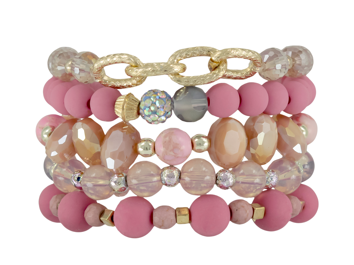 ERIMISH  - BALLERINA 2  5 BRACELET STACK