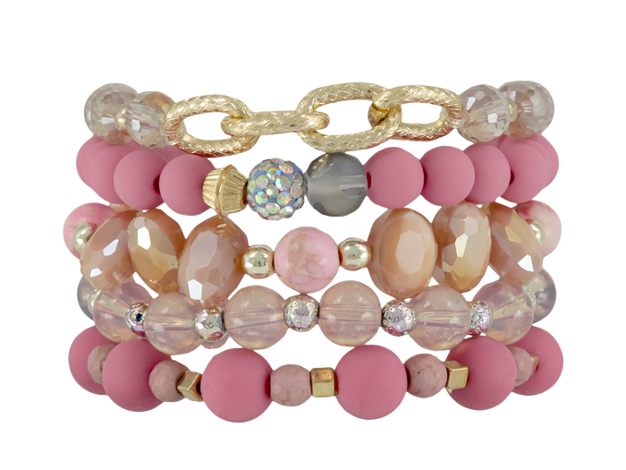 ERIMISH  - BALLERINA 2  5 BRACELET STACK