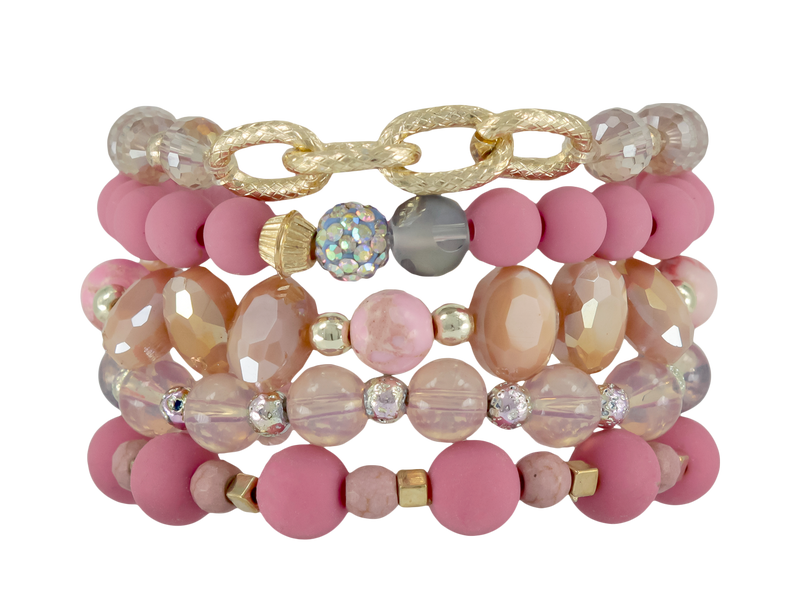 ERIMISH  - BALLERINA 2  5 BRACELET STACK