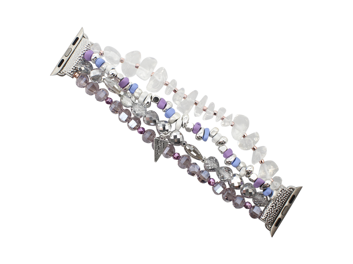ERIMISH -  VIOLET APPLE WATCH BAND - 13 CM