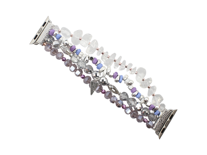 ERIMISH -  VIOLET APPLE WATCH BAND - 13 CM
