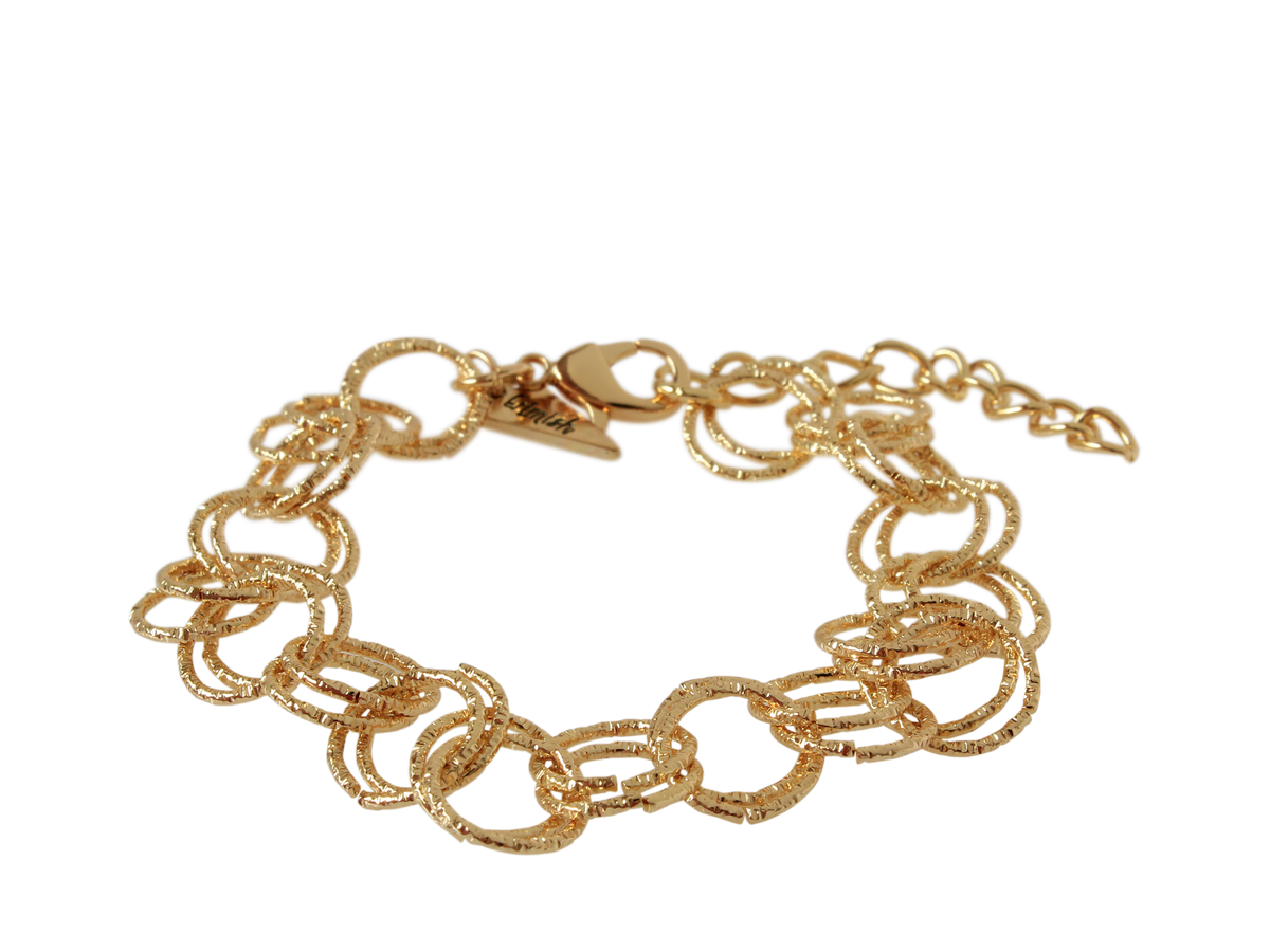 ERIMISH - CHAIN CHARM BRACELET - GOLD