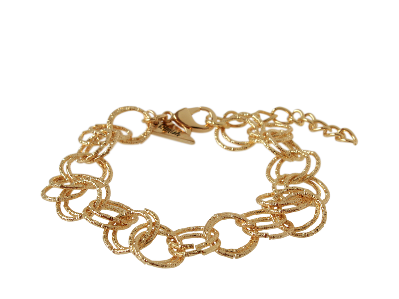 ERIMISH - CHAIN CHARM BRACELET - GOLD