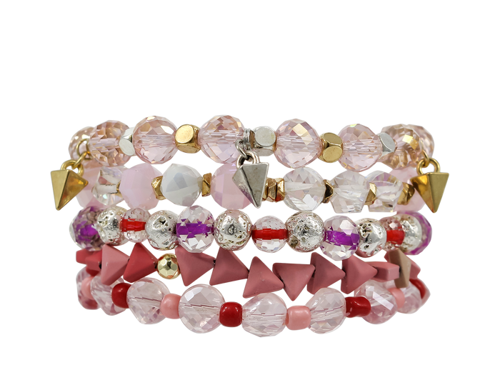 ERIMISH  CHEESECAKE STACK BRACELET SET