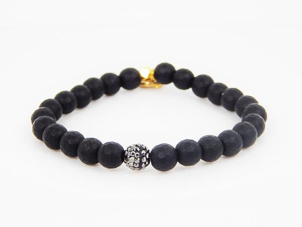 Erimish "Coal" Stackable Bracelet