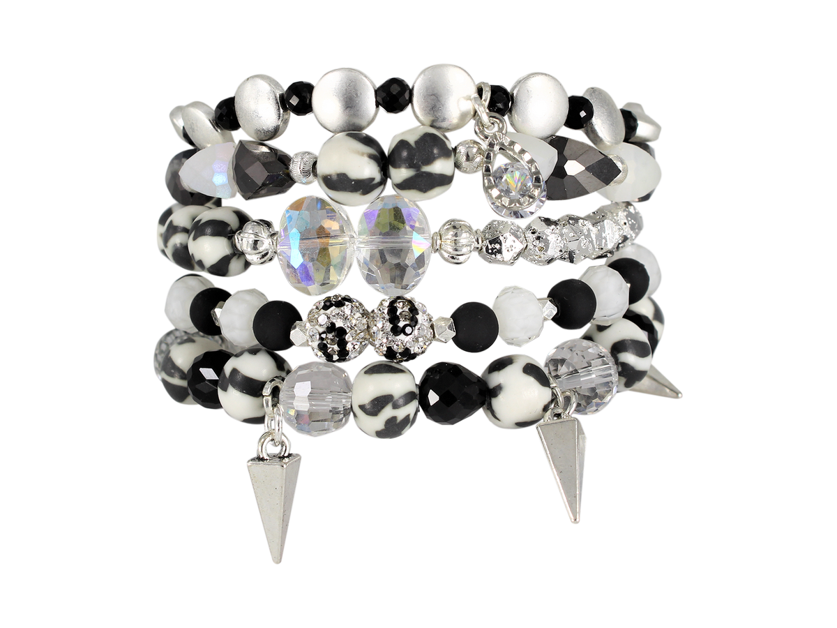 ERIMISH EXTENDED SIZE -  COCKTAIL STACK BRACELET SET