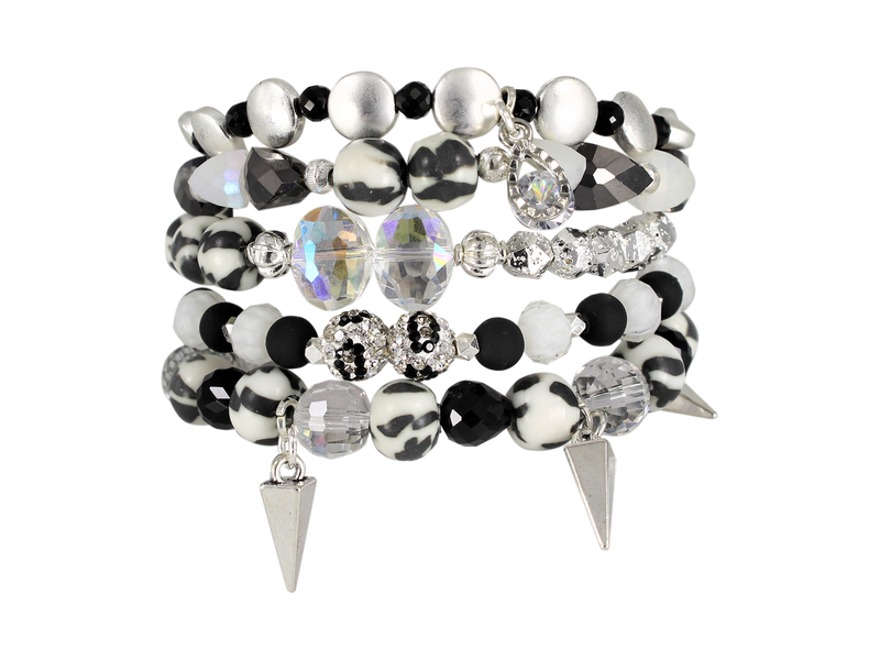 ERIMISH EXTENDED SIZE -  COCKTAIL STACK BRACELET SET