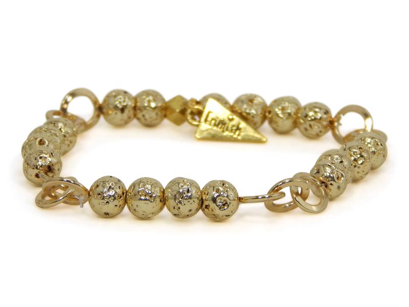 ERIMISH CHARMING COLLECTION BRACELET - GOLD WITH CHAIN