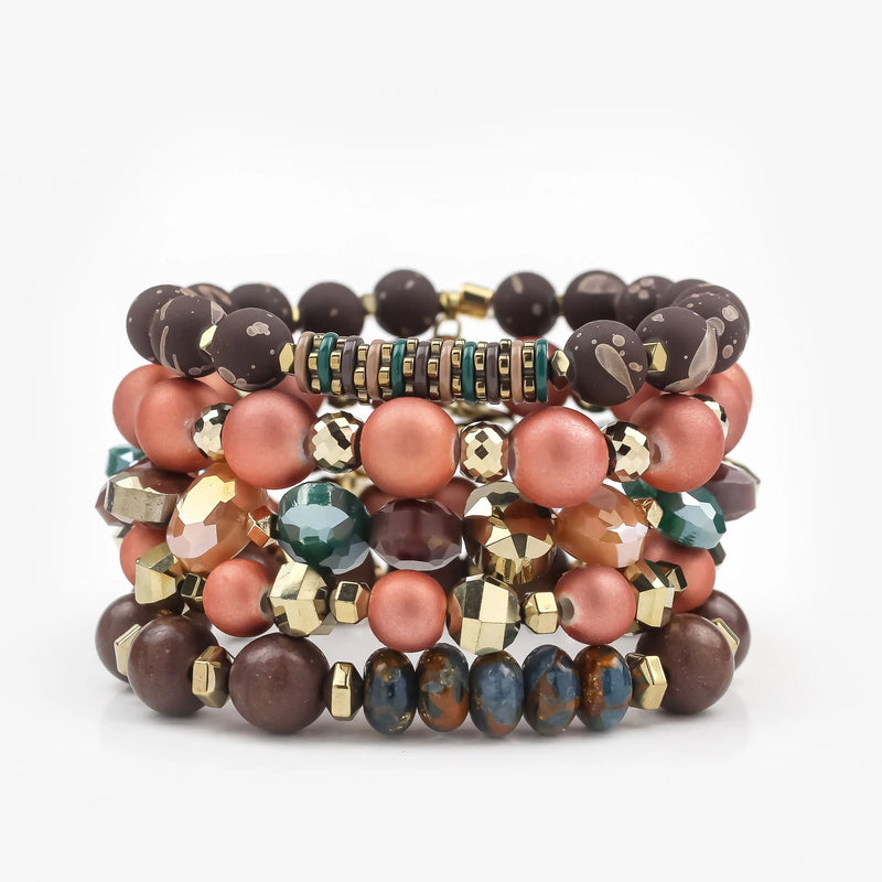 ERIMISH  - DOLCE "NEW"  5 BRACELET STACK