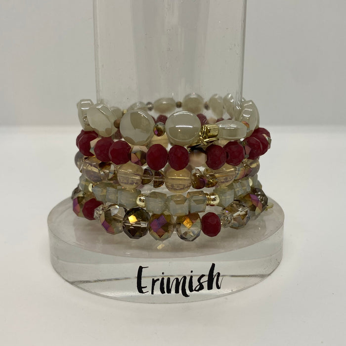 ERIMISH   -  FIREBALL BRACELET SET