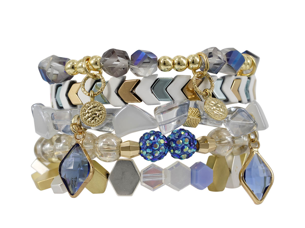 ERIMISH  GALAXY STACK BRACELET SET