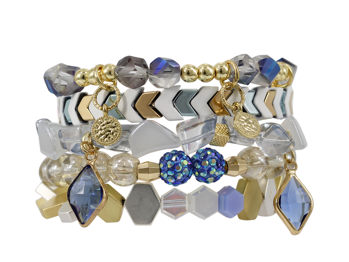 ERIMISH  GALAXY STACK BRACELET SET