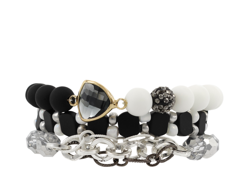 ERIMISH - BRAD  STARTER BRACELET STACK