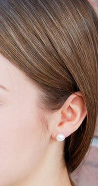 Genuine Fresh Water 6-7MM Pearl Earring