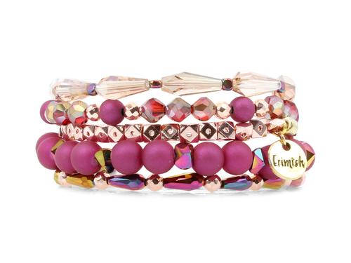 ERIMISH  -  HEART STACK BRACELET SET