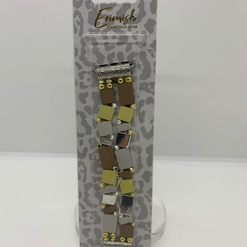 ERIMISH - #6 MILANO COLLECTION APPLE WATCH BAND - 14 CM