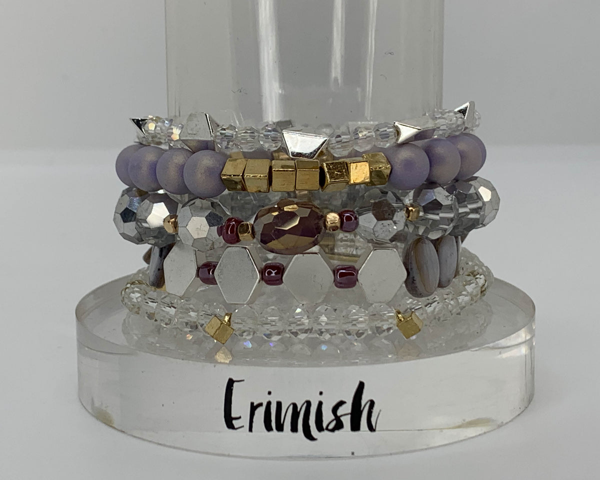 ERIMISH - EXTENDED SIZE HANA STACK BRACELET SET