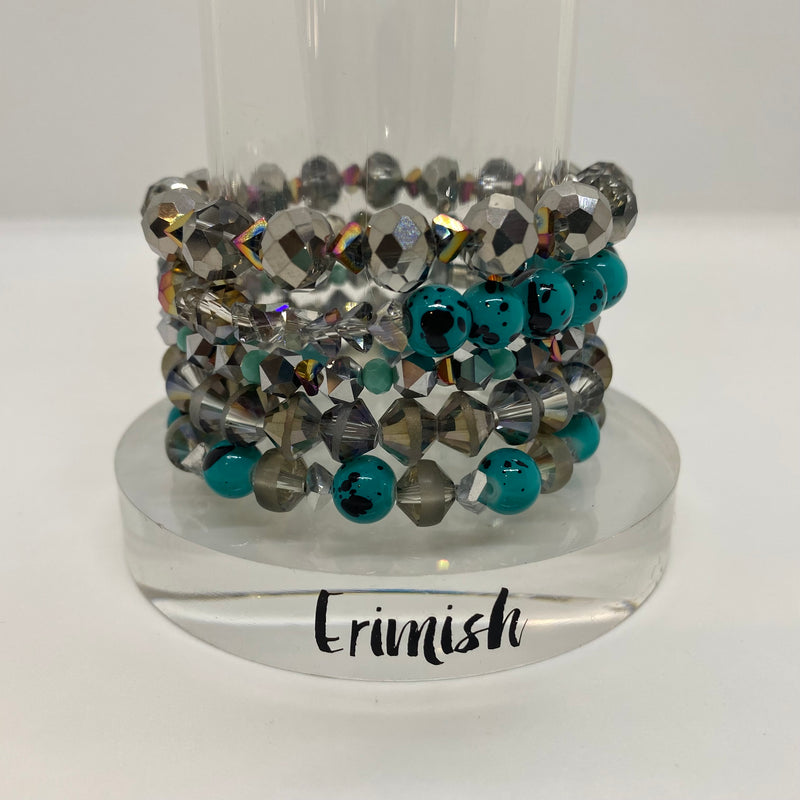 ERIMISH   -  COWGIRL STACK BRACELET SET
