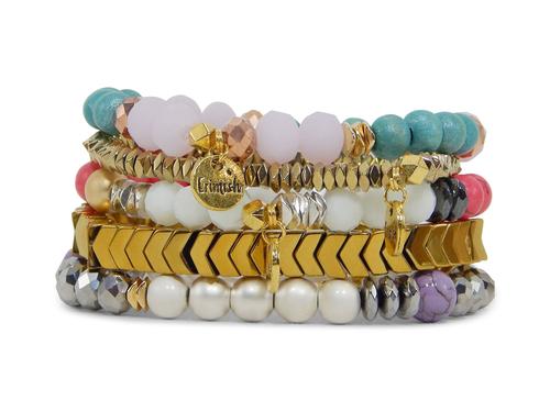 ERIMISH  -  EXTENDED SIZE ELECTRIC STACK BRACELET SET