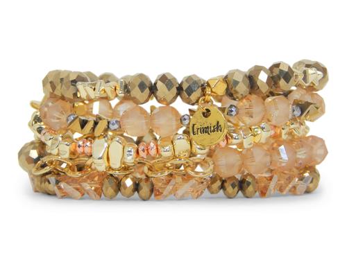 ERIMISH  -  GINGERBREAD STACK BRACELET SET