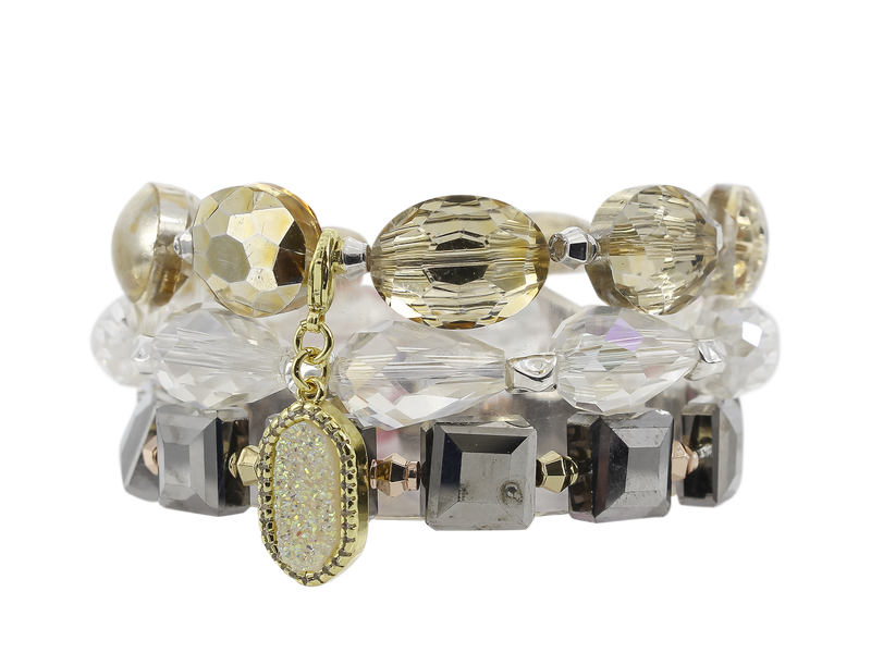 ERIMISH  - EXTENDED SIZE -  KRINGLE STARTER STACK - MIXED METAL