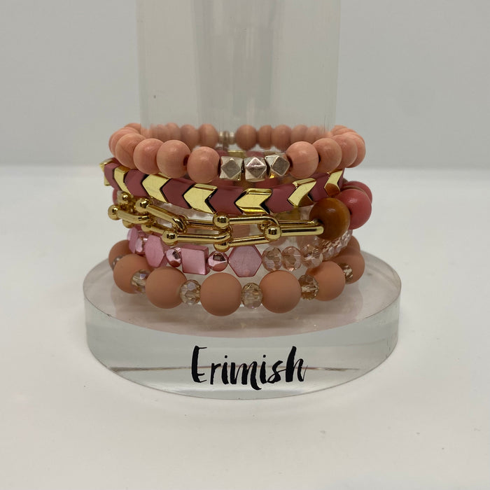 ERIMISH   -   PEACHIE BRACELET SET